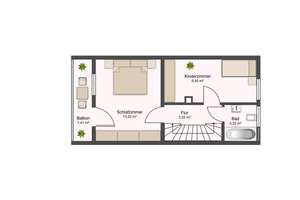 Schorer-Immobilien: Renovierungsbedürftiges Reihenmittelhaus in Augsburg-Haunsteten – Die vollständige Adresse der Immobilie erhältst du vom Anbieter., 86179 Haunstetten-Nord, Augsburg – Vorschaubild 14