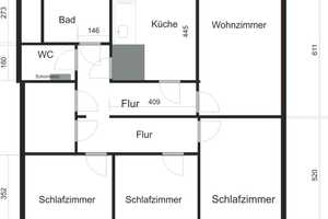 Zentral gelegene Wohnung im Dachgeschoss, ideal für WG – Bohmter Straße 14, 49074 Osnabrück – Vorschaubild 1