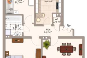 Charmante 3-Zimmer-Altbauwohnung mit Balkon in der Klausenerstraße! – Klausenerstraße 3, 39112 Sudenburg, Magdeburg – Vorschaubild 11