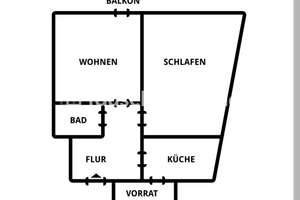 Tauschwohnung: Wohnung (4. OG) in Bahnhofsnähe – Die vollständige Adresse der Immobilie erhältst du vom Anbieter., 23558 Sankt Lorenz Süd, Lübeck – Vorschaubild 5