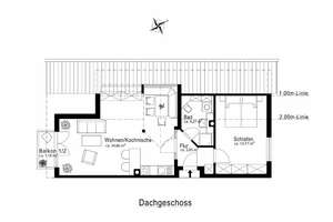 AIGNER - Helle Dachgeschosswohnung mit Loft-Charakter und sonnigem Balkon in Trudering – Die vollständige Adresse der Immobilie erhältst du vom Anbieter., 81825 Gartenstadt Trudering, München – Vorschaubild 7
