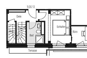 3-Zimmer Maisonette-Neubauwohnung zwei Dachterassen – Steinbühler Straße 4-6, 90443 Gostenhof, Nürnberg – Vorschaubild 21