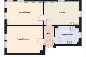 Topsanierte 2 Zimmer Wohnung auf 65 m² in Nürnberg mit EBK ohne Ablöse uvm.! – Die vollständige Adresse der Immobilie erhältst du vom Anbieter., 90441 Schweinau, Nürnberg – Vorschaubild 6