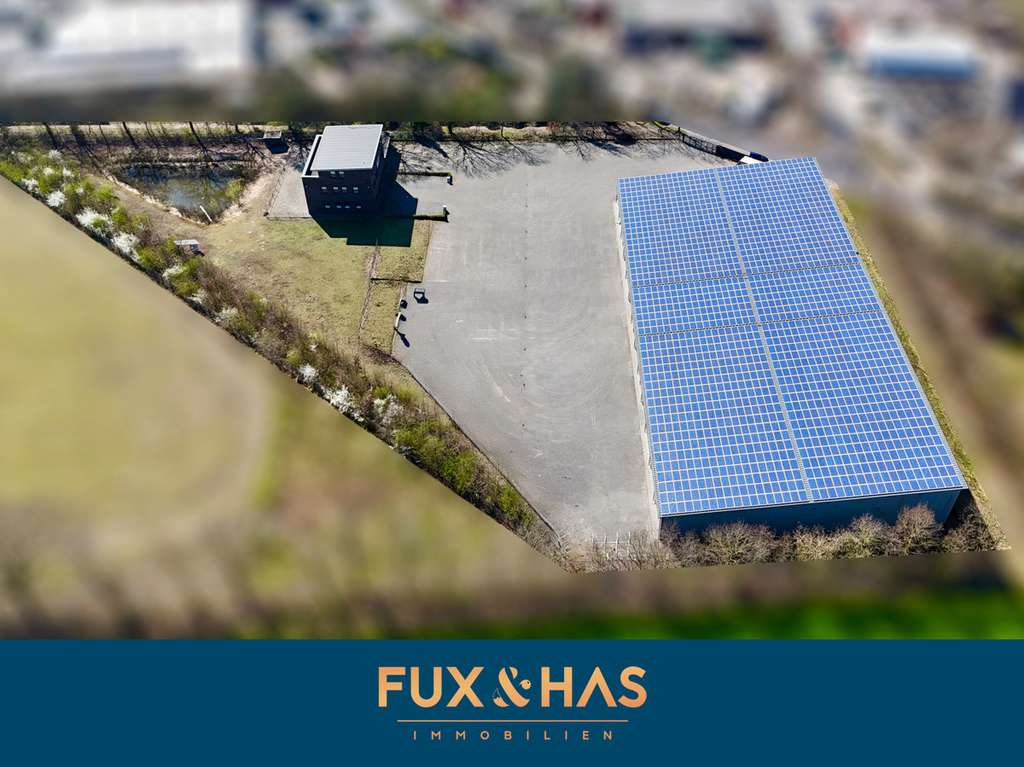 Vielseitiges Gewerbeareal mit Bürogebäude, Halle & Betriebsleiterwohnung auf 11.000 m² Grundstück!
