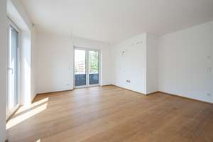 West-Balkon, Landhausdiele, Tageslicht-Badezimmer: Ein Zuhause für alle Sinne, Erstbezug Sept. 2026 – Marbachstraße 12b, 81369 Mittersendling, München – Vorschaubild 1
