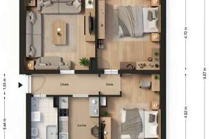 Zuhause in Kalk I 3 Zimmer und großer Gemeinschaftsgarten – 51103 Kalk (Ortsteil), Köln – Vorschaubild 15