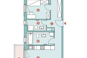 !!! Mainz Zollhafen - Leben direkt am Wasser - helle 3-ZW mit Balkon !!! – Fischerhof 7, 55120 Neustadt, Mainz – Vorschaubild 13