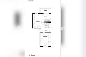 Tauschwohnung: Beautiful two rooms apartment with Balcony