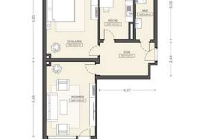 2-Zimmer-Wohnung in der Südtstadt – Heinrich-Heine-Straße 44, 30173 Südstadt, Hannover – Vorschaubild 9