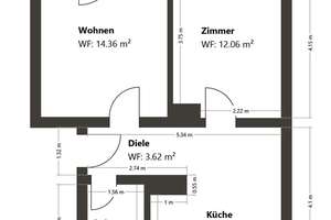 Untermenzing: 2-Zimmer Wohnung mit sonnigem Balkon und Garten - bald frei – Die vollständige Adresse der Immobilie erhältst du vom Anbieter., 80997 Allach, München – Vorschaubild 17