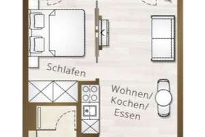VIA REGIA - MÖBLIERTES APARTMENT MIT BALKON – Waldstraße 2a, 4105 Zentrum-Nordwest, Leipzig – Vorschaubild 19
