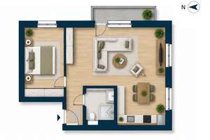 Barrierefreie 2-Zimmer-Neubauwohnung mit Sonnenbalkon und Einbauküche in Berlin Pankow – 13127 Französisch Buchholz, Berlin – Vorschaubild 10