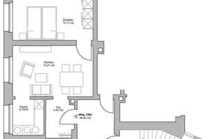 Frisch renovierte 2-Raum-Wohnung in ruhiger Lage – Anhalter Straße 24, 4129 Eutritzsch, Leipzig – Vorschaubild 15