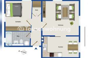 Tauschwohnung: Suche größere Wohnung in Regensburg zum Tausch – Nonnenplatz 5, 93047 Innenstadt, Regensburg – Vorschaubild 2