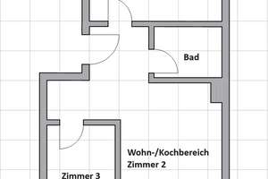 WG-taugliche 2-Zi.-Whg. in zentraler Lage – Kieler Str. 391a, 22525 Stellingen, Hamburg – Vorschaubild 3