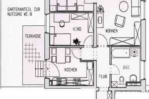 Wohnung mit Tageslichtbad + Terrasse + GARTENANTEIL! – Beethovenstraße 54, 9130 Sonnenberg, Chemnitz – Vorschaubild 4