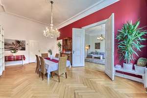 TRÄUME WERDEN WAHR! Luxuriöse 4-Zimmer-Altbauwohnung mit Balkon & EBK in Wiesbaden-Mitte – Die vollständige Adresse der Immobilie erhältst du vom Anbieter., 65185 Mitte, Wiesbaden – Vorschaubild 5