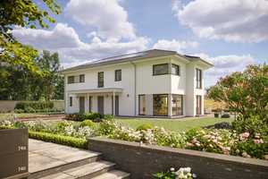 Modernes Neubauprojekt: Stilvolles Doppelhaus in zentrumsnaher, ruhiger Lage – Landshut – Vorschaubild 2