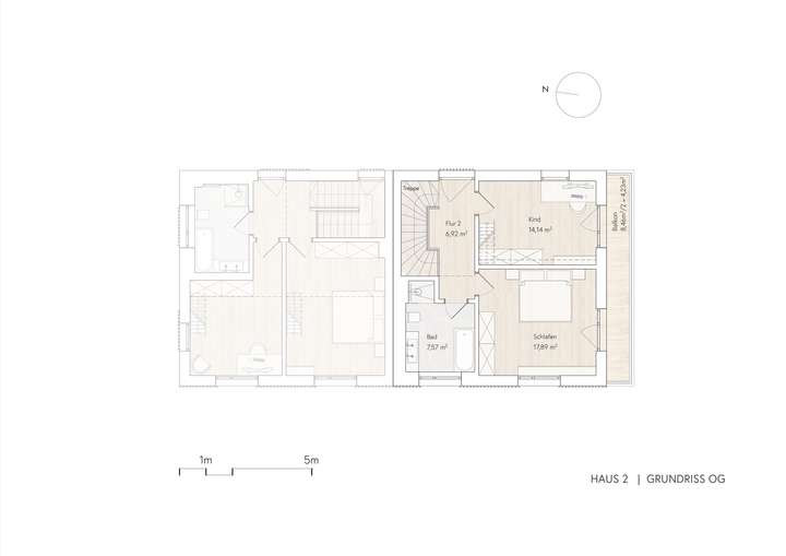 Grundriss Obergeschoss