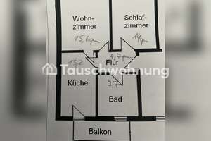 Tauschwohnung: Perfekt für Einzelpersonen und Paare in Leipzig, Südwest
