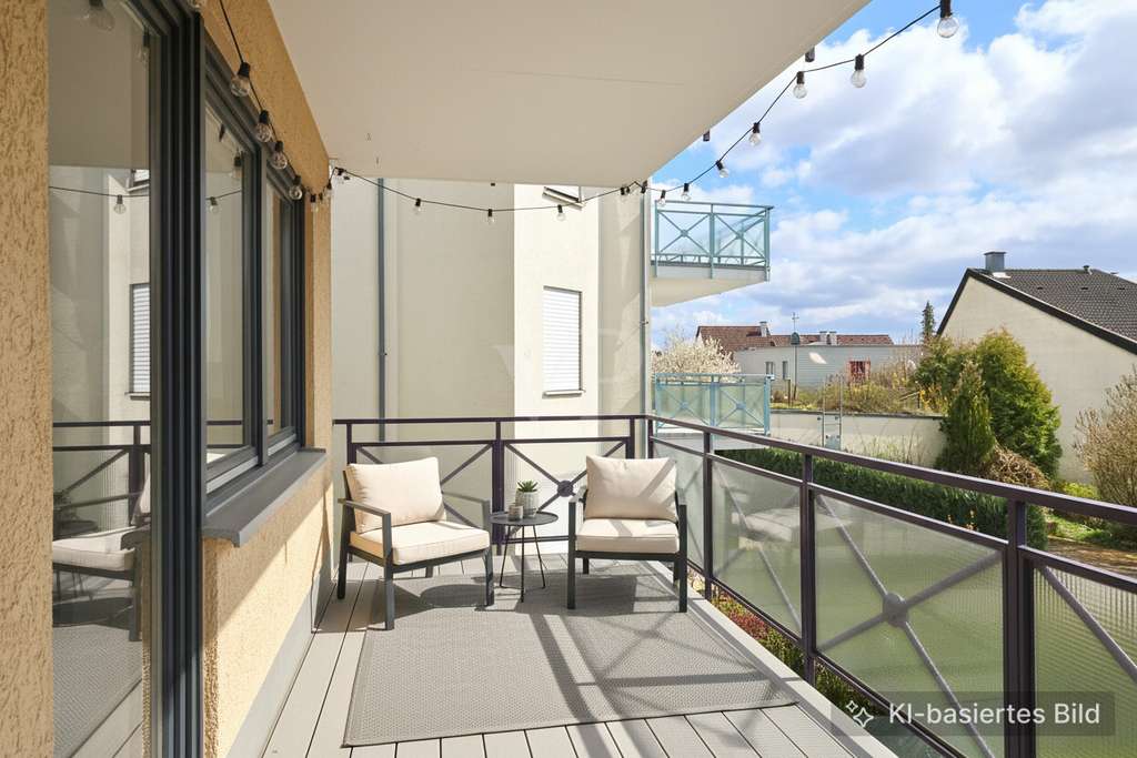 Immobilie in Renningen - Gut geschnittene 4-Zimmer-Wohnung, teilmodernisiert und mit zahlreichen Extras - Bild 3