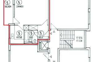 Bundesplatzkiez - Apartment mit großem Balkon, Aufzug, Tiefgaragenstellplatz – Mainzer Straße 10, 10715 Wilmersdorf, Berlin – Vorschaubild 7