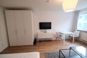 Top Lage direkt am Keßlerplatz - Vollständig und modern möbliertes Apartment mit Balkon und Aufzug – Die vollständige Adresse der Immobilie erhältst du vom Anbieter., 90489 Wöhrd, Nürnberg – Vorschaubild 6