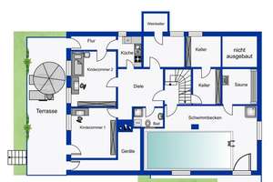 Großer Bungalow mit wunderschönem Garten! – Die vollständige Adresse der Immobilie erhältst du vom Anbieter., 65388 Schlangenbad – Vorschaubild 11