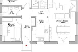 Viel Platz für den Alltag in diesem Doppelhaus in Puschendorf – Sandleite 6, 90617 Puschendorf – Vorschaubild 3