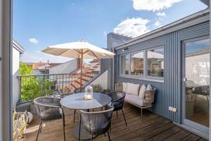 Schöne Dachgeschosswohnung mit Terrasse und Kamin in der Nähe zum Teutoburger Platz – Die vollständige Adresse der Immobilie erhältst du vom Anbieter., 10119 Prenzlauer Berg, Berlin – Vorschaubild 15
