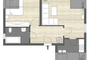 2-Zimmer-Wohnung in Solingen-Gräfrath. – Solingen – Vorschaubild 4