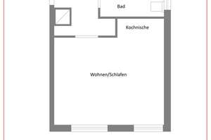 Frisch sanierte 1 Zimmer-Wohnung mit Tiefgaragen-Stellplatz & Kellerabteil in München-Obergiesing – Die vollständige Adresse der Immobilie erhältst du vom Anbieter., 81539 Obergiesing, München – Vorschaubild 7
