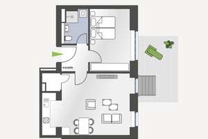 FREI! Toll sanierte 2-Zi.-Terrassenwohnung inkl. Stellplatz im Denkmalensemble METROPOLITAN PARK – Die vollständige Adresse der Immobilie erhältst du vom Anbieter., 13591 Staaken, Berlin – Vorschaubild 16