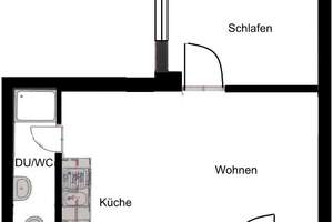Gepflegte 1,5-Zimmer-Wohnung in München-Neuhausen/Nymphenburg – Arnulfstraße 0, 80636 Marsfeld, München – Vorschaubild 7