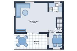 Einfamilienhaus + Nebengebäude • Hartmannsdorf • 3 Zimmer • Hof • Scheune •  Werkstatt •  Garten – Die vollständige Adresse der Immobilie erhältst du vom Anbieter., 9232 Hartmannsdorf – Vorschaubild 3