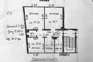 3 Zimmer Dachgeschoss Wohnung  – Georgenschwaigstraße 16, 80807 München – Vorschaubild 1