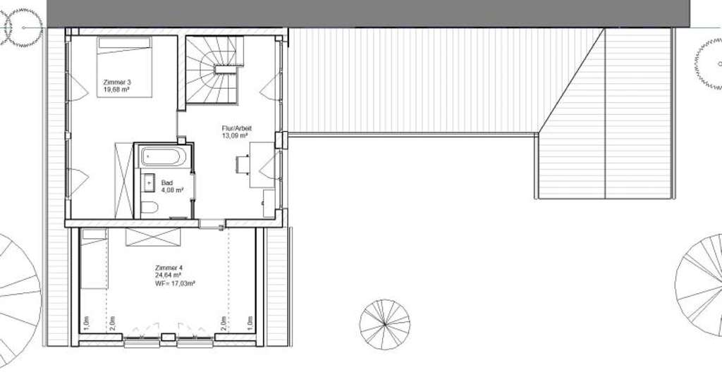 Immobilie in Radebeul - Doppelhaushälfte mit Ausbau- und Modernisierungspotential in guter Lage  zu verkaufen - Bild 4