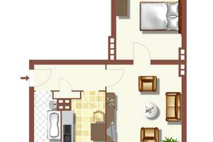 Ihr neues Zuhause: 2-Zimmer-Wohnung – Ziekowstr. 93, 13509 Tegel, Berlin – Vorschaubild 8