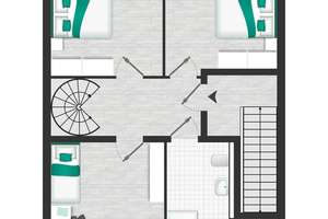 Neuwertige, energieeffiziente Dachgeschoss-Maisonette-Wohnung – Die vollständige Adresse der Immobilie erhältst du vom Anbieter., 51103 Höhenberg, Köln – Vorschaubild 15
