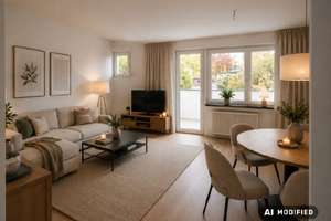 Attraktive sanierte 1-Zimmer-Etagenwohnung mit Balkon in Hagen-Boelerheide
