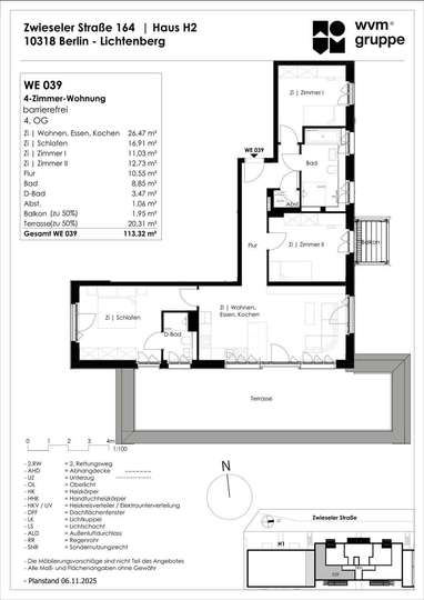 Zwieseler Straße 164-H2-WE039-