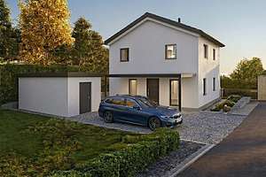 Projektierte Stadtvilla Energieeffizienz A+ in Erlau – Inkl. Grundstück & Baugenehmigung! – Weißleite 20, 96194 Walsdorf – Vorschaubild 1