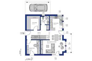 Bien-Zenker: Einfamilienhaus und Carport in Mauer – Rhein-Neckar-Kreis – Vorschaubild 2