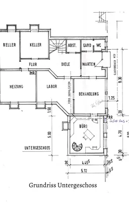 Grundriss UG