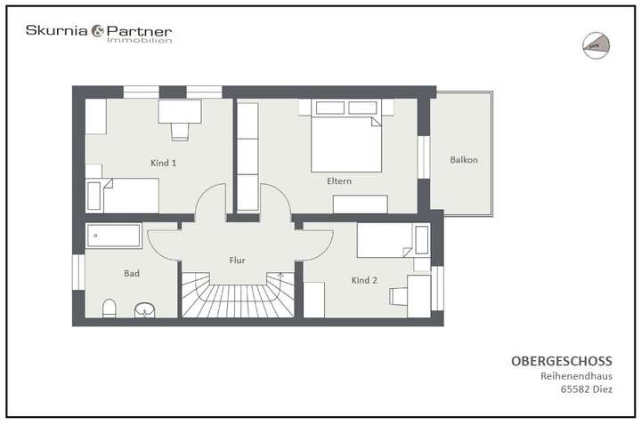 Grundriss Obergeschoss