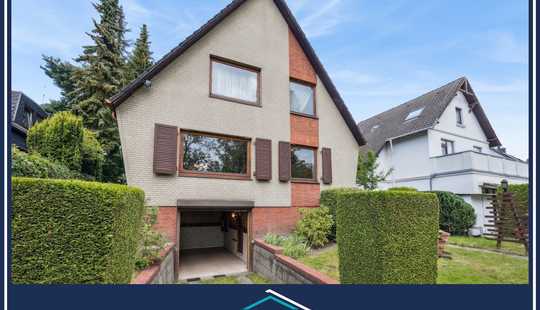 Bild von Oldenfelde: Attraktives Wohnhaus mit Keller sowie Garage auf großem Grundstück