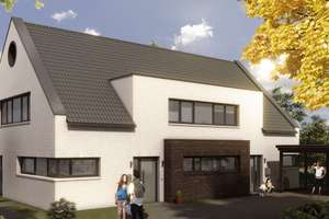 Nur noch 2 DHH frei - Neubau von Doppelhaushälften in begehrter Wohnlage
 – Die vollständige Adresse der Immobilie erhältst du vom Anbieter., 26203 Wardenburg – Vorschaubild 1