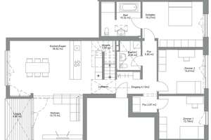 Penthouse der Extraklasse – Rooftop-Lounge, Festungsblick, Aufzug und Baujahr 2023 – Die vollständige Adresse der Immobilie erhältst du vom Anbieter., 97074 Frauenland, Würzburg – Vorschaubild 21