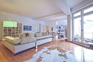Loftwohnung ruhig im Hinterhof mit Balkon im Herzen von Bielefeld