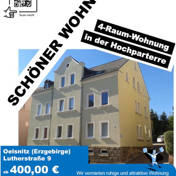 Imposante lichtdurchflutete 4-Raum-Wohnung